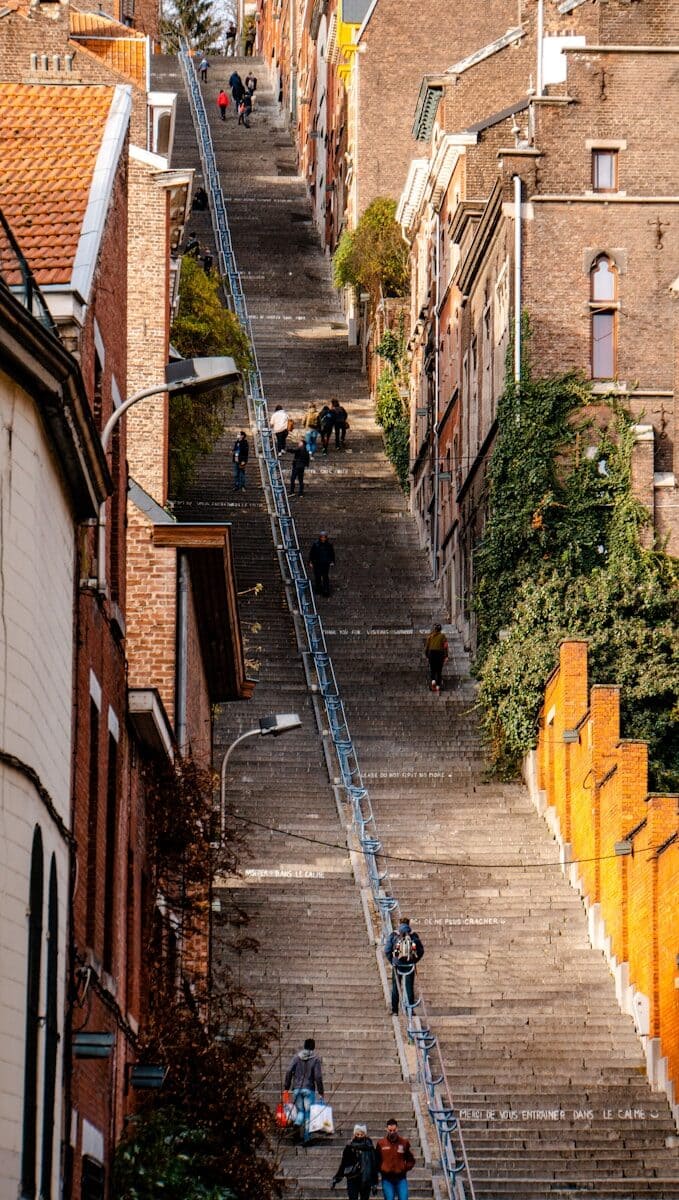 Escaliers Bueren Liège